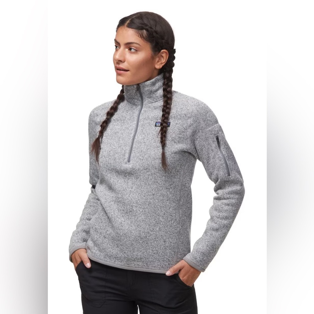 Patagonia Better Sweater 1/4-Zip Fleece Jacket Women's Size Small